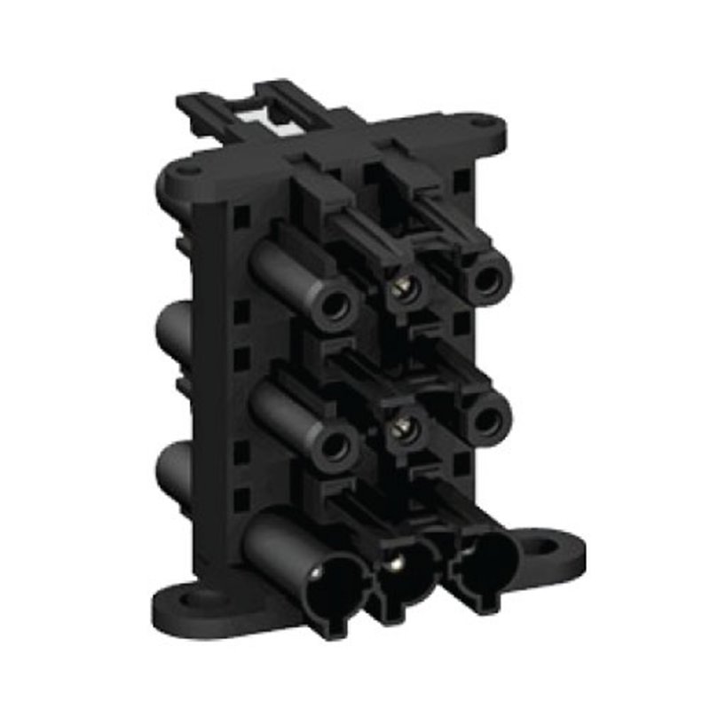 3 Pole Distribution Block 1 in 5 out