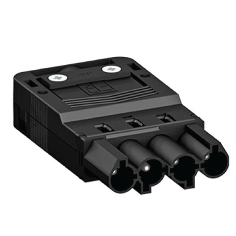 4 Pole Male Connectors ( Push in Terminal)