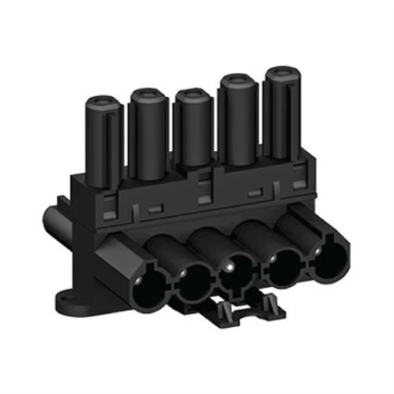 5 Pole Distribution Block 1 in 2 out