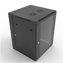 9RU Swing Frame Wall Mounted Data Cabinet 600mm x 550mm