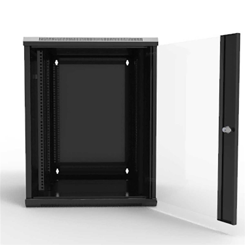 9RU Swing Frame Wall Mounted Data Cabinet 600mm x 550mm