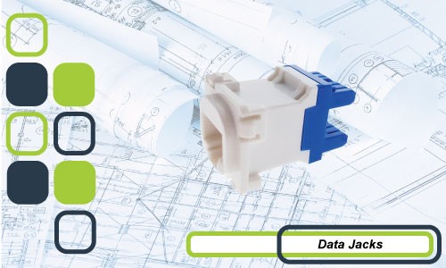 Data Jack's Cat 5, Cat 6 and Cat 6A