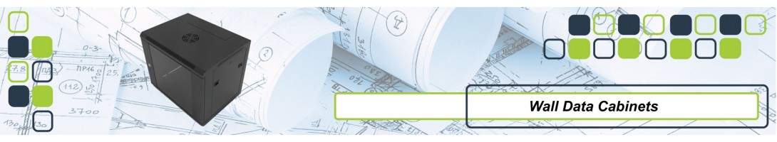 Cableaway Wall-Mounted Cabinets: Ready-to-Use & Robust for Data Mounting