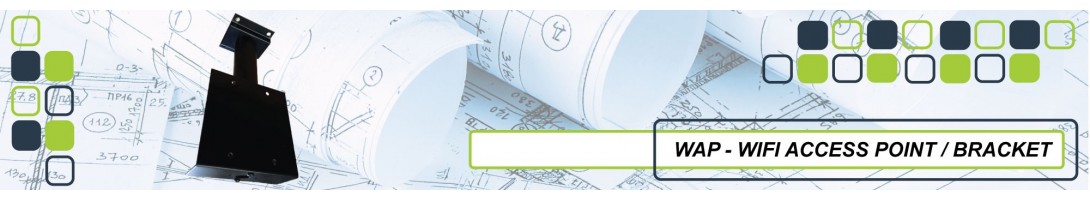 WAP - WIFI Access Point Bracket Vertical and Horizontal