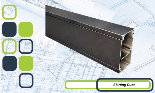 50 X 100 Skirting Duct & Components