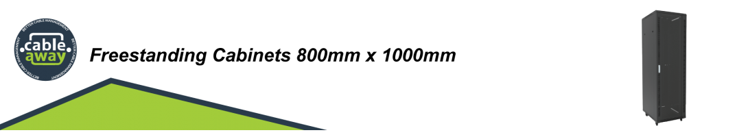 Cableaway Contractor 810 Series: Affordable, Superior Floor-Standing Data Cabinets with Complete Accessories