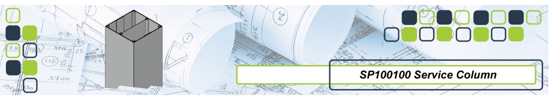 SP100100 SERIES SERVICE COLUMNS