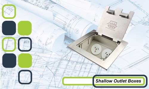 Shallow Floor Outlet Box