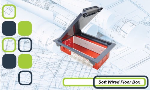Soft Wired Floor Outlet Box