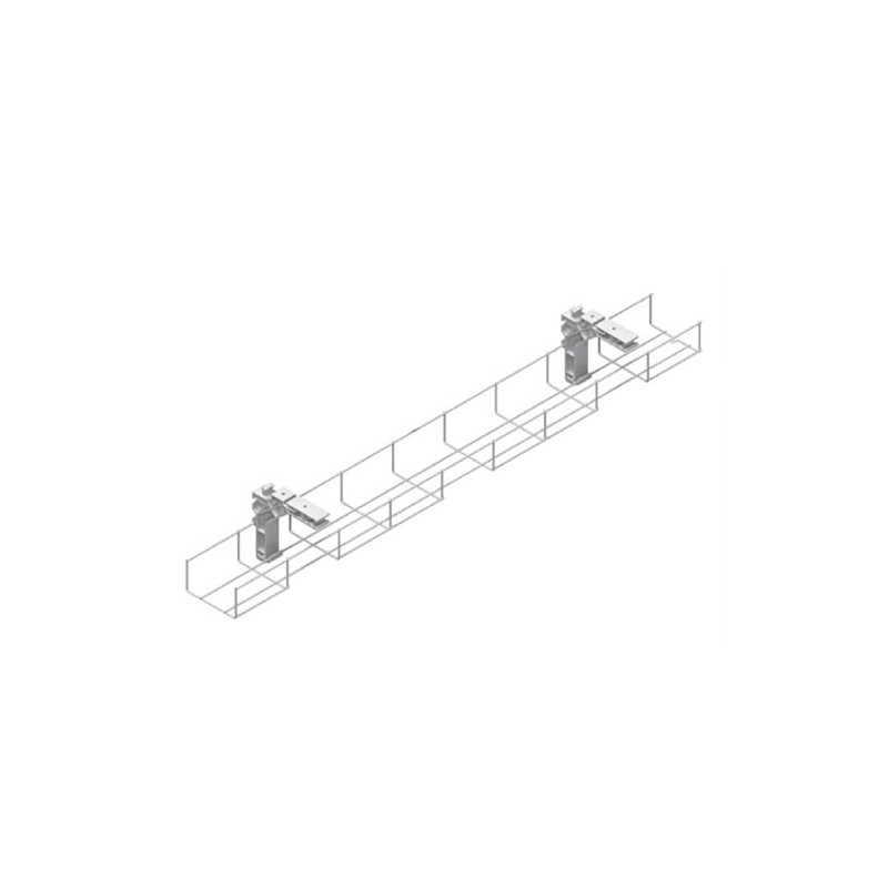 Pathway Cable Basket White 600mm Long (Basket Only) - Cableaway Pty Ltd